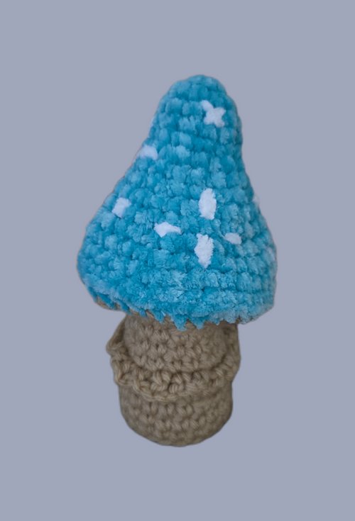 Cottagecore Mushroom (Wintersparkle Blue)